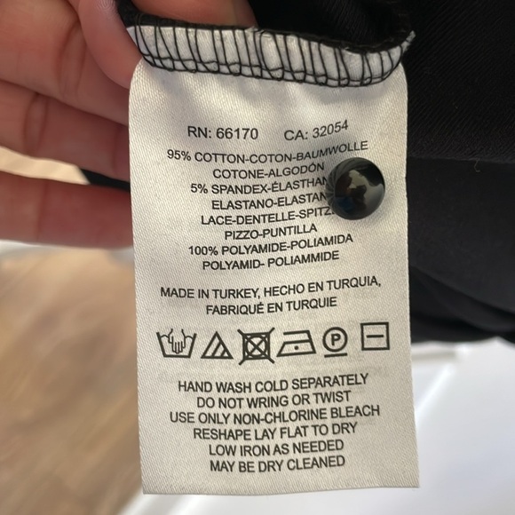 Free People Size Small Black Bodycon Stretchy Lace Dress - Picture 8 of 10